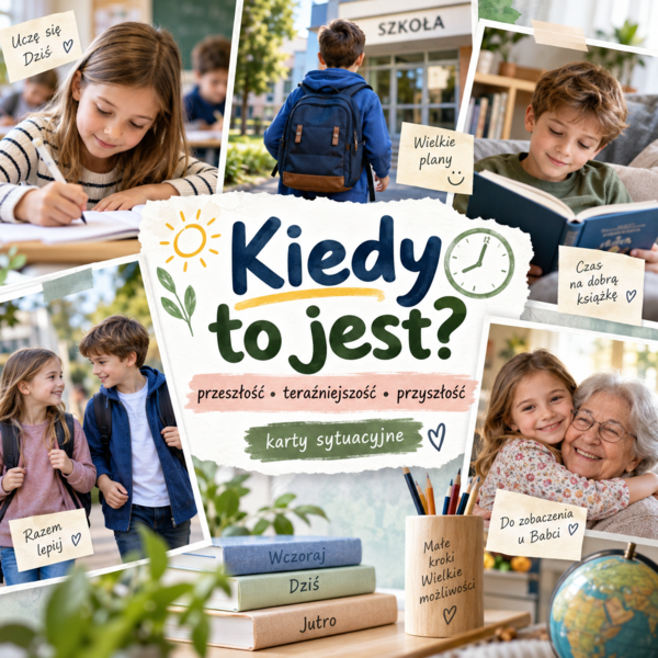 Karty sytuacyjne „Kiedy to jest?”