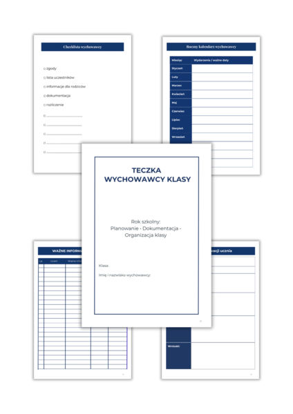 Teczka wychowawcy 2026/2027 – dokumentacja i organizacja klasy