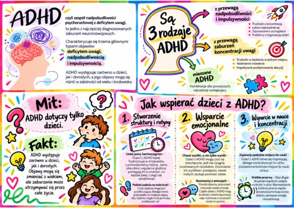 Październik miesiącem świadomości ADHD