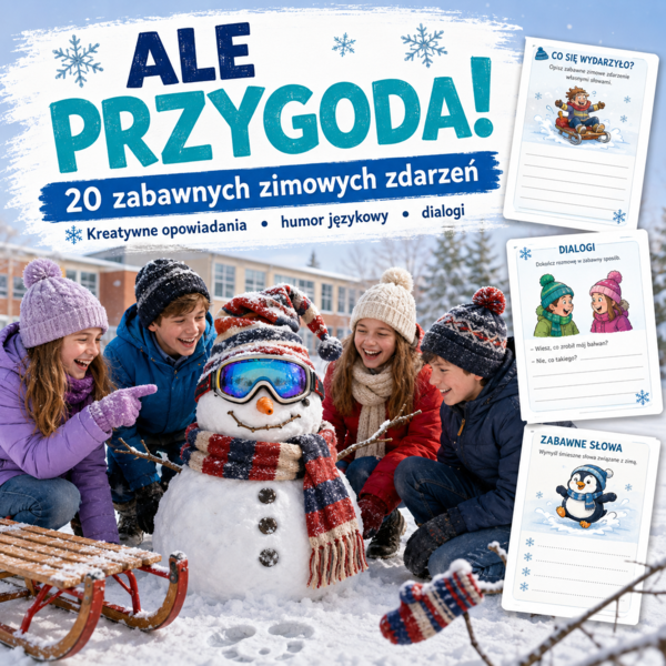 Ale przygoda! — 20 zabawnych zimowych zdarzeń bez groźnych wypadków