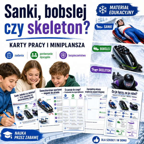 Sanki, bobslej czy skeleton? — trzy sposoby na ekstremalny zjazd