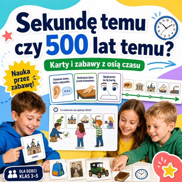 Sekundę temu czy 500 lat temu? 60 kart od najbliższej do najdalszej przeszłości