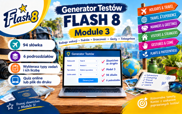 Generator testów Flash 8, Module 3