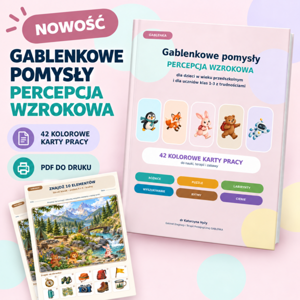 Percepcja wzrokowa dla dzieci w wieku przedszkolnym