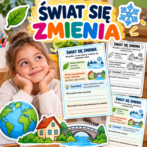 Świat się zmienia – notatka do zeszytu