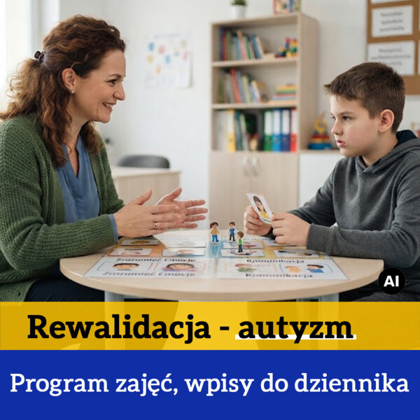 Autyzm. Program zajęć rewalidacyjnych i tematy do dziennika