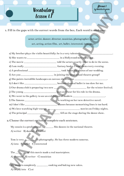 English class klasa 7 unit 1