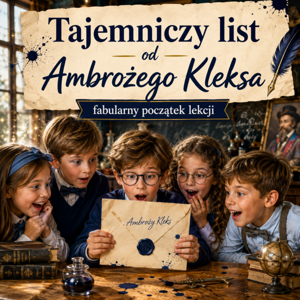 Tajemniczy list od Ambrożego Kleksa