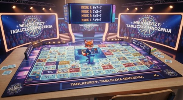 Milionerzy: Tabliczka Mnożenia.