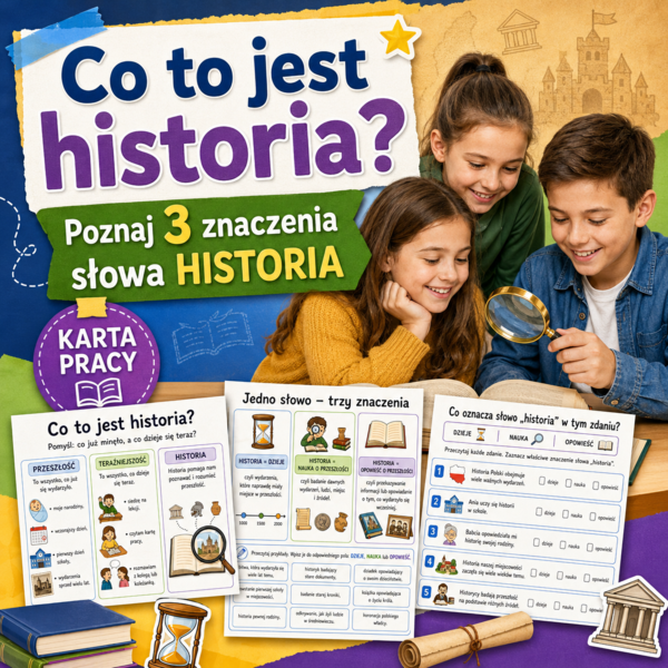 Co to jest historia? Poznaj 3 znaczenia słowa HISTORIA