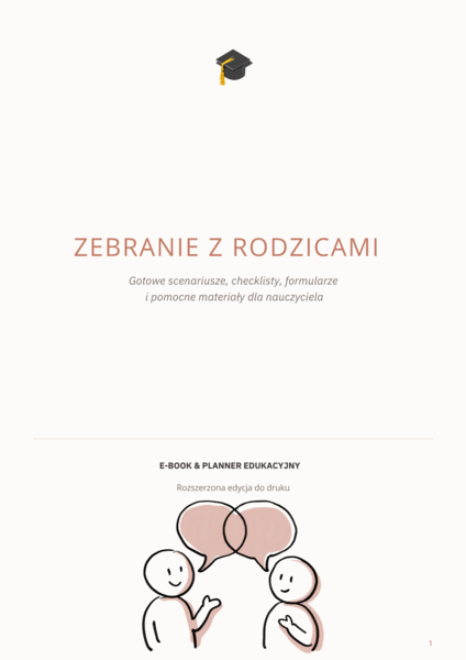 PLANNER NA ZEBRANIA DLA NAUCZYCIELA 📖