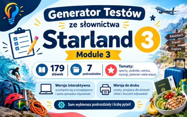 Generator testów Starland 3, Module 3