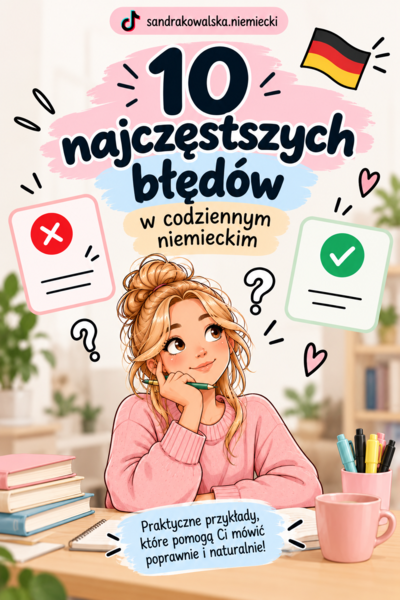 10 najczęstszych błędów w codziennym niemieckim