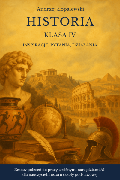 Historia – klasa IV. Inspiracje, pytania, działania. Zestaw poleceń do pracy z AI dla nauczycieli historii szkoły podstawowej
