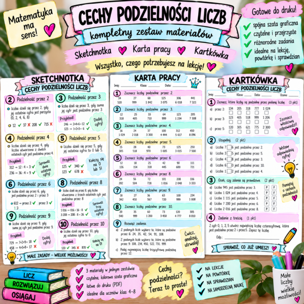 Cechy podzielności liczb
