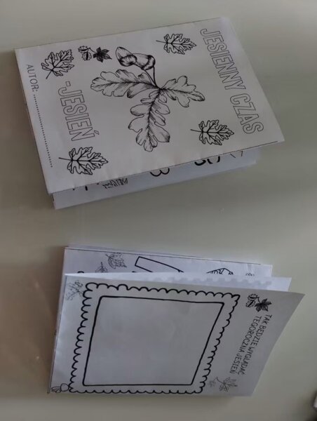 Książeczka jesienna- mini +a4