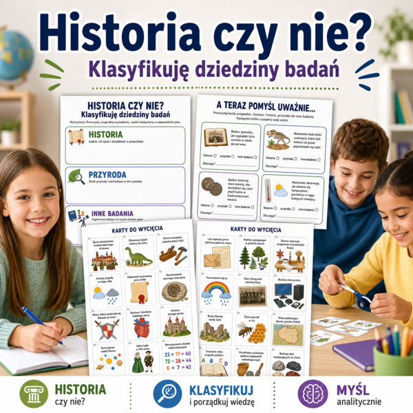 Historia czy nie? – klasyfikuję dziedziny badań