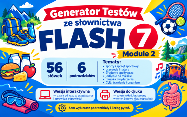 Generator testów Flash 7, Module 2