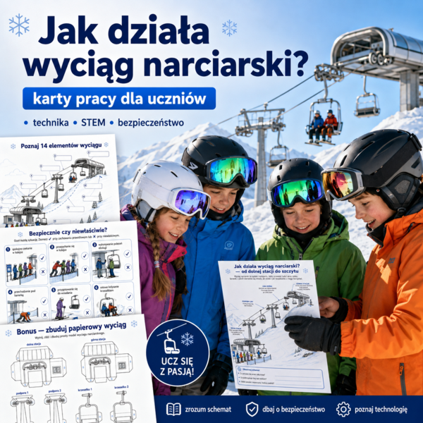 Jak działa wyciąg narciarski? — od dolnej stacji do szczytu