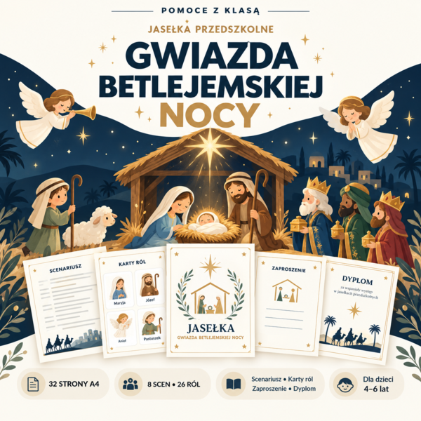 Gwiazda Betlejemskiej Nocy – Jasełka Przedszkolne