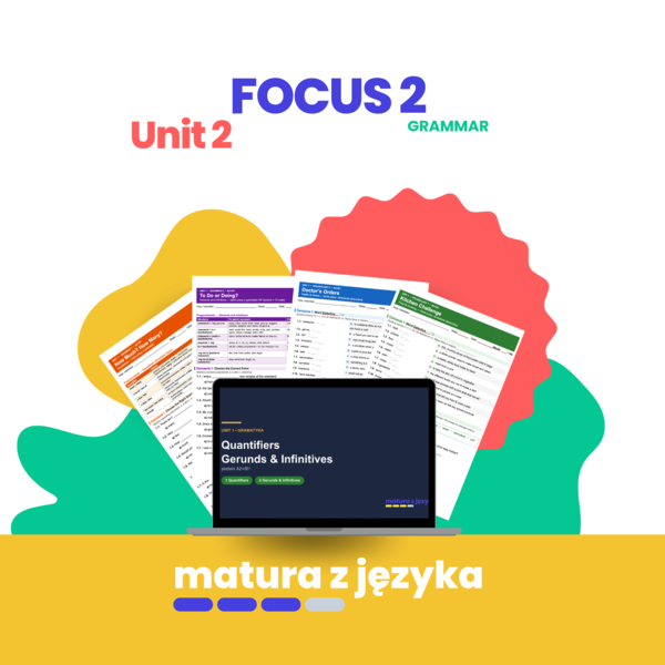 Focus 2 Unit 2 – Past Continuous i Past Simple: when, while, karta pracy z kluczem A2+/B1