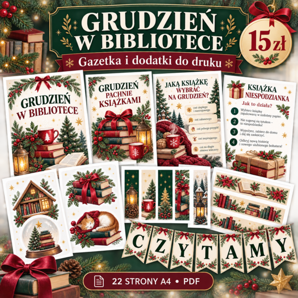 📚 Grudzień w bibliotece 🎄