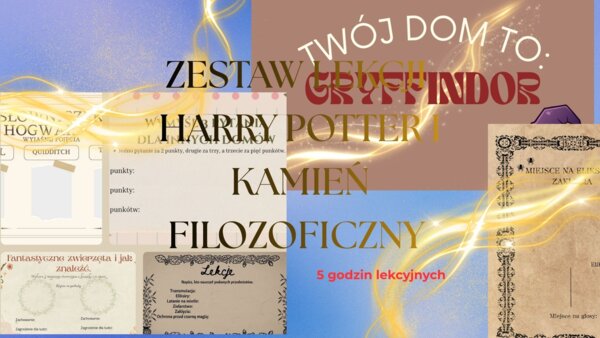 Zestaw lekcji Harry Potter i Kamień filozoficzny