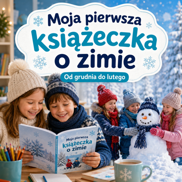 Moja pierwsza książeczka o zimie – od grudnia do lutego