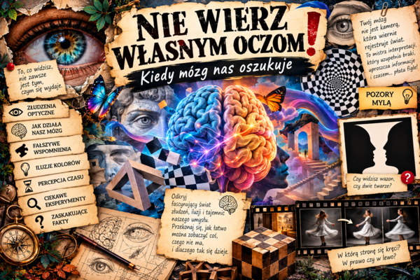 NIE WIERZ WŁASNYM OCZOM!  |  Gazetka 24 plansze