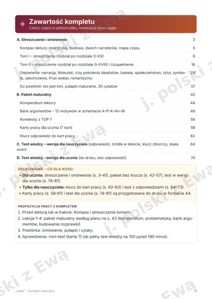 Lalka - kompletne kompednium wiedzy na maturę