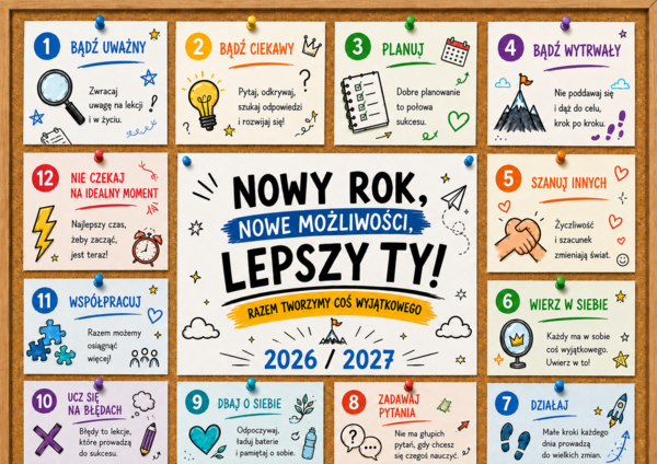 Gazetka NOWY ROK "NOWE MOŻLIWOŚCI" LEPSZY TY  2026/2027