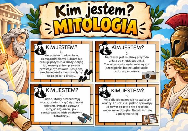 KIM JESTEM? MITOLOGIA