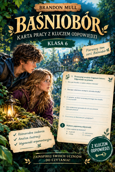 BAŚNIOBÓR. KARTA PRACY z ilustracją.