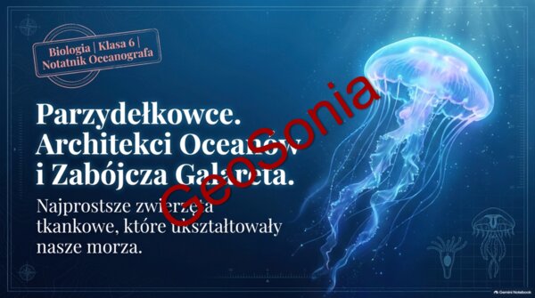 „Parzydełkowce: Architekci Oceanów i Zabójcza Galareta” – Prezentacja Multimedialna (Biologia, Klasa 6)