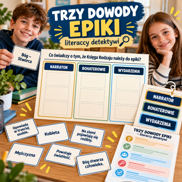 TRZY DOWODY EPIKI – literaccy detektywi