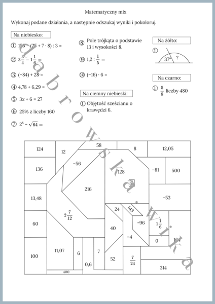 Matematyczny mix