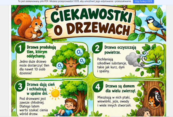 Dzień drzewa. Ciekawostki o drzewach.