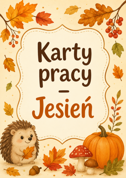 Karty pracy - Jesień