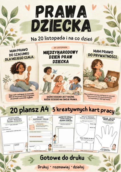 💛 Każde dziecko jest ważne. Każde dziecko ma swoje prawa.