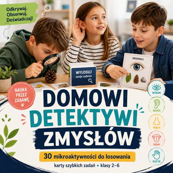 DOMOWI DETEKTYWI ZMYSŁÓW