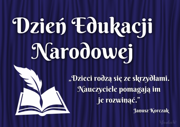 Dzień Edukacji Narodowej - dekoracja