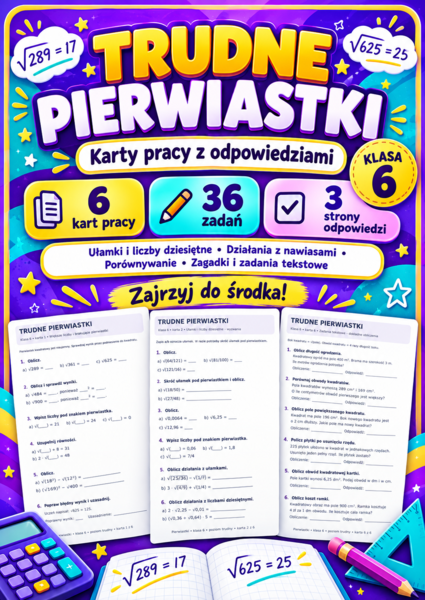 PIERWIASTKI-TRUDNE- klasa 6
