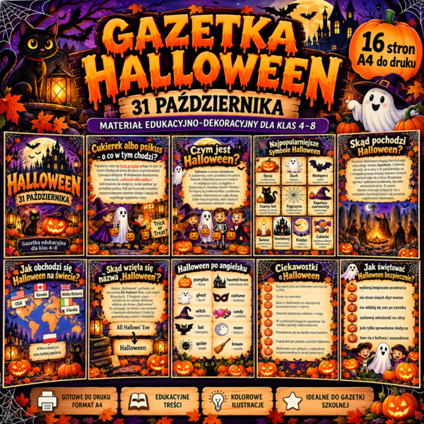 Gazetka „HALLOWEEN – 31 PAŹDZIERNIKA”