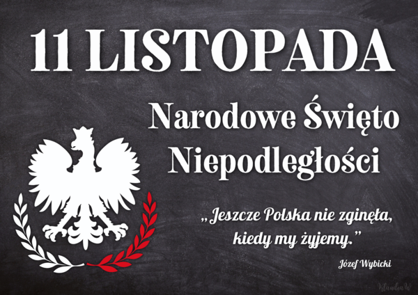 Dekoracja na 11 listopada - Narodowe Święto Niepodległości