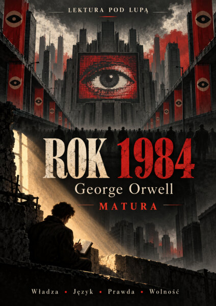 ROK 1984 – LEKTURA POD LUPĄ – MATURA,  Karty pracy,