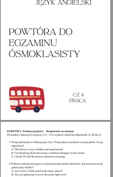 E8 - Repetytorium 8klasisty cz1 unit 4