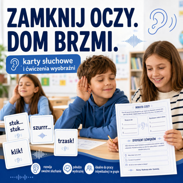 ZAMKNIJ OCZY. DOM BRZMI.