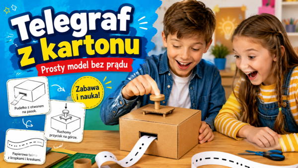 Telegraf z kartonu
