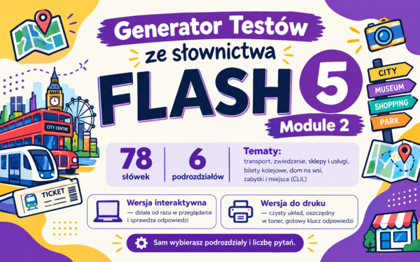 Generator testów Flash 5, Module 2