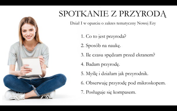 Klasa 4 - Spotkanie z przyrodą - Dział I